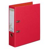 Bicoloured lever-arch carboard file Ecacompta Forever A4 back 8 cm assorted colours