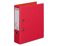 Bicoloured lever-arch carboard file Ecacompta Forever A4 back 8 cm assorted colours