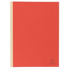 Chemise dossier à soufflet carte Exacompta dos toilé 24 x 32 cm couleur - Paquet de 25