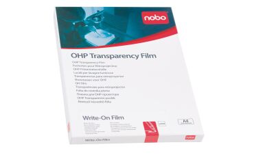 Transparencias de retroproyección para escribir - Caja de 100
