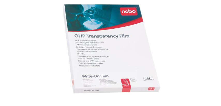 Transparencias de retroproyección para escribir - Caja de 100