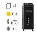 Powershred 99Ci Shredder - Cross-Cut P-4 - 18 sheets - Fellowes