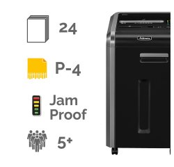 Destructora DIN4 Fellowes 225Ci capacidad 60 L corte en partículas 