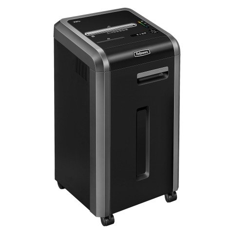 Destructora DIN2 Fellowes 225i capacidad 60 L corte tiras