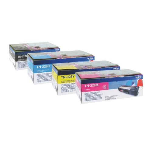 Brother TN328 Pack toner pour imprimante laser