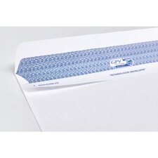 Enveloppe 112 x 225 mm Secure GPV 90 g sans fenêtre blanche - Boîte de 100