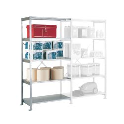 Elément suivant rayonnage acier galvanisé profondeur 60 cm