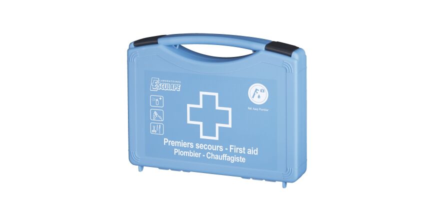 Coffret de secours Plombier Esculape - 5 personnes