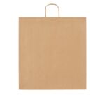 Sac magasin kraft naturel brun poignées torsadées 48 x 45 x 17 cm - Carton de 50