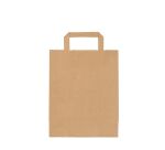 Sac kraft naturel brun - 28 x 22 x 10 cm - Carton de 50