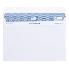 White envelopes 162 x 229 mm Secure GPV 90 g with window of 45 x 100 mm - box of 100