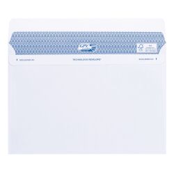 Enveloppe 162 x 229 mm Secure GPV 90 g avec fenêtre 45 x 100 mm blanche - Boîte de 100