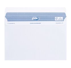 Sobre 162 x 229 mm Secure GPV 90 g con ventana 45 x 100 mm blanco - Caja de 100