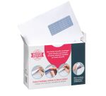 Enveloppe 162 x 229 mm Secure GPV 90 g avec fenêtre 45 x 100 mm blanche - Boîte de 100