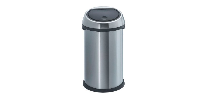 Poubelle 60 litres Brabantia Touch Bin ronde
