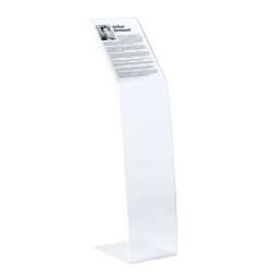 Expositor de pie plexiglás A4