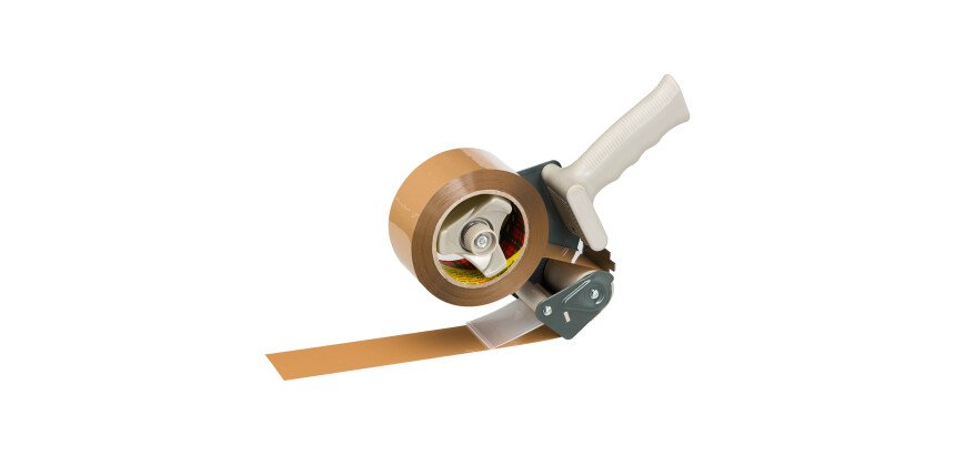 Dévidoir économique pour ruban adhésif d'emballage