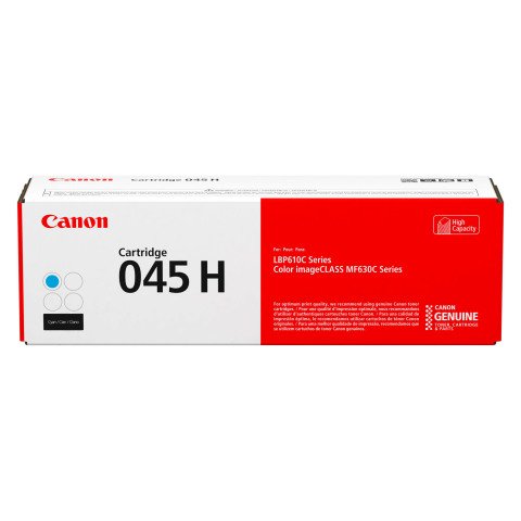 Canon 045H tóner original cian de alta capacidad (2200 páginas)