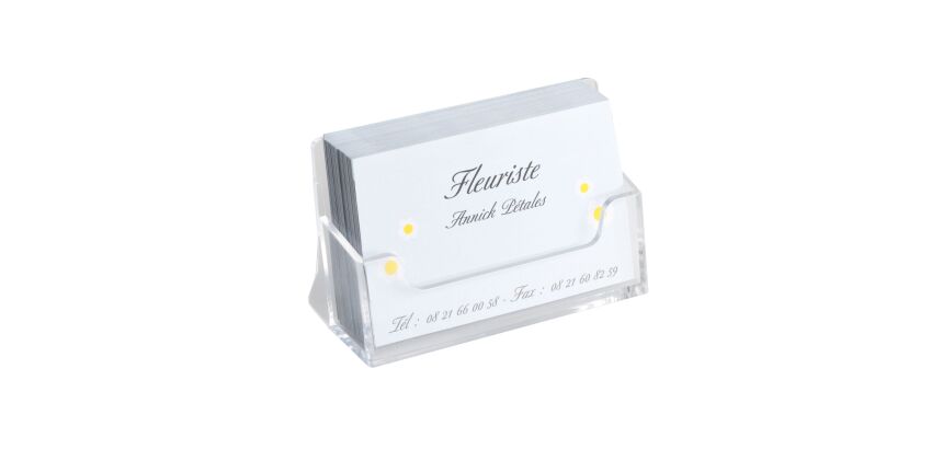 Distributeur de table multicompartiment Taymar - format carte de visite