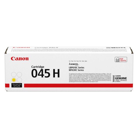 Canon 045H tóner original amarillo de alta capacidad (2200 páginas)