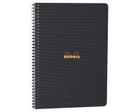Spiral notebook Rhodiactive A4 23 x 30 cm - checked 5 x 5 - 160 pages