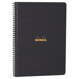 Spiraalschrift Notebook Rhodiactive A4 23 x 30 cm - geruit 5 x 5 - 160 pagina's