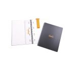 Cahier spirale Rhodiactive Notebook A4 23 x 30 cm - petits carreaux - 160 pages