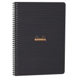 Cahier spirale Rhodiactive Notebook A4+ 23 x 30 cm - lignée - 160 pages