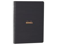 Spiraalschrift Notebook Rhodiactive A4+ 23 x 30 cm - gelijnd - 160 pagina's