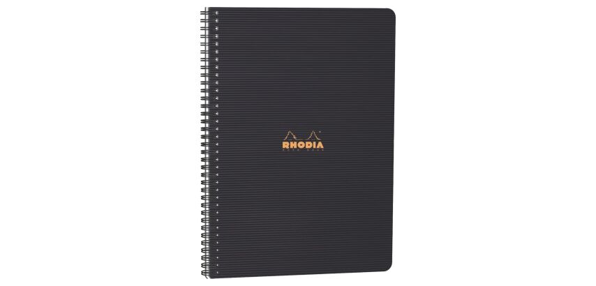 Spiralheft Notebook Rhodiactive A4+ 23 x 30 cm - liniert - 160 Seiten