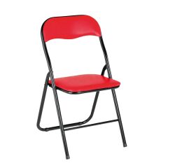 Silla plegable colectividad 2 Rojo.