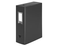 Boîte de classement plastique Viquel dos 10 cm couleur