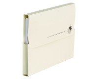 Dokumentenmappen mit Balg Nature Line FAST 24 x 32 cm - Packung von 10