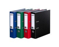 Classeur à levier plastifié coloris assortis - dos 7,5 cm