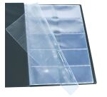 Porte-cartes de visite Oxford Elégance 21 x 29,7 cm noir - 400 cartes