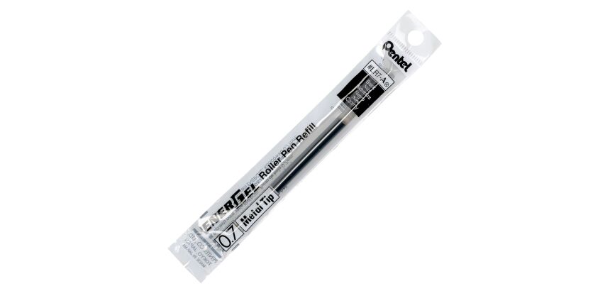 Recharge pour stylo Roller Energel Pentel pointe moyenne 0,7 mm