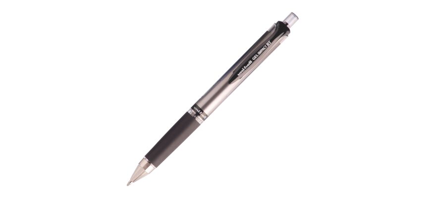 Stylo roller Uni Ball Signo Gel Impact rétractable 1 mm