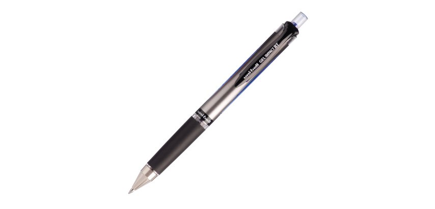 Stylo roller Uni Ball Signo Gel Impact rétractable 1 mm