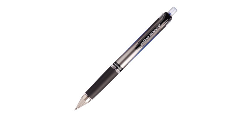 Stylo roller Uni Ball Signo Gel Impact rétractable 1 mm