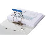 Relieur d'archives à poignée Bankers Box 9,2 cm plastique - Boîte de 50