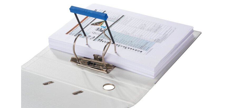 Relieur d'archives à poignée Bankers Box 9,2 cm plastique - Boîte de 50