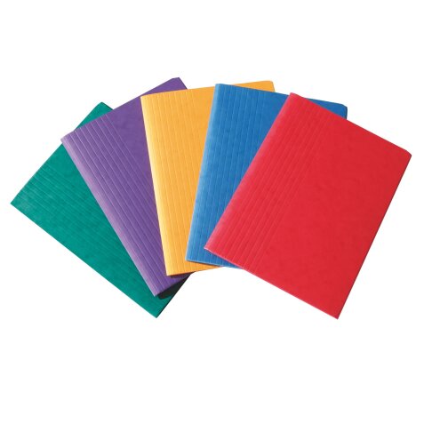 Expandable file folder Exacompta Jumbo, velcro fastening and 10 cm back - colored