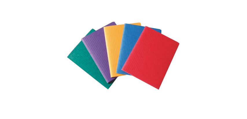 Projektmappe Exacompta Jumbo, Velcro-Verschluss und Rücken 10 cm - in Farbe