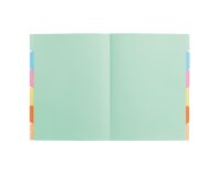 Carpeta con separadores lengüeta Exacompta 24 x 32 cm Colores Surtidos - Paquete de 60