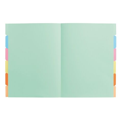 Carpeta con separadores lengüeta Exacompta 24 x 32 cm Colores Surtidos - Paquete de 60