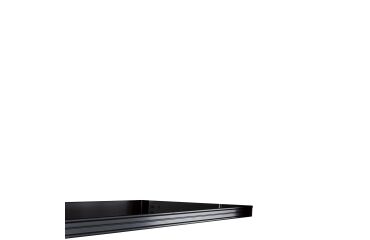 Set van 2 zwarte legplanken B 104 cm voor klassieke kasten B 120 cm