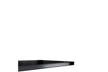 Jeu de 2 tablettes noires L104 cm pour Armoires Généric, Eco conçues L 120 cm