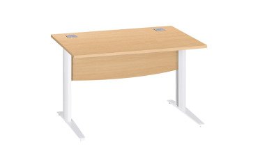 Mesa recta patas metal "L"  Excellens Bruneau
