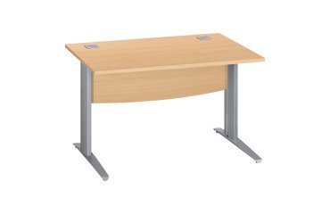 Mesa recta patas metal "L"  Excellens Bruneau