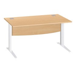 Office Excellens with metal L-shaped legs Bruneau